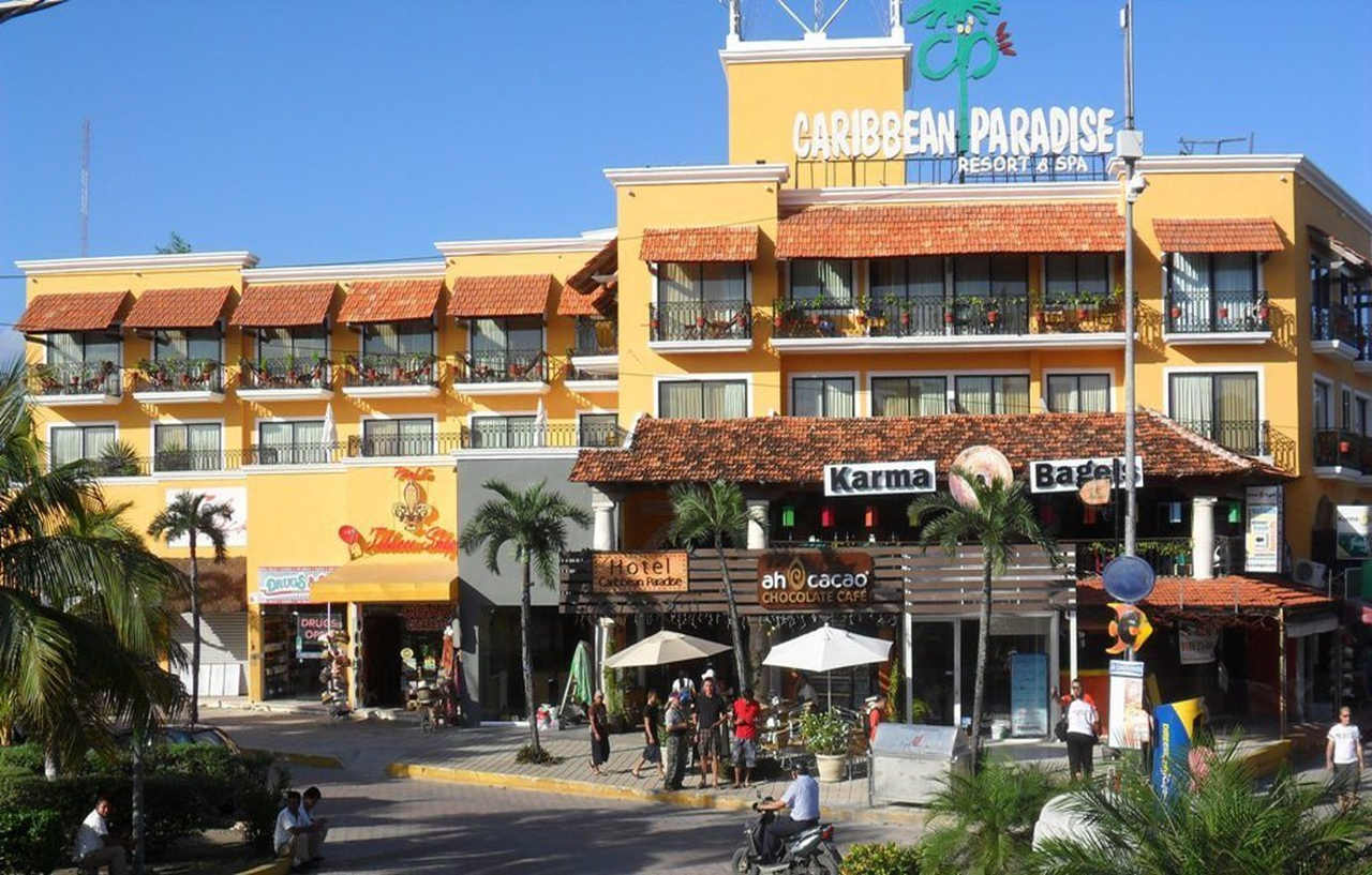 Caribbean Paradise Hotel & Spa - 5Th Avenue Плая-дель-Кармен Экстерьер фото